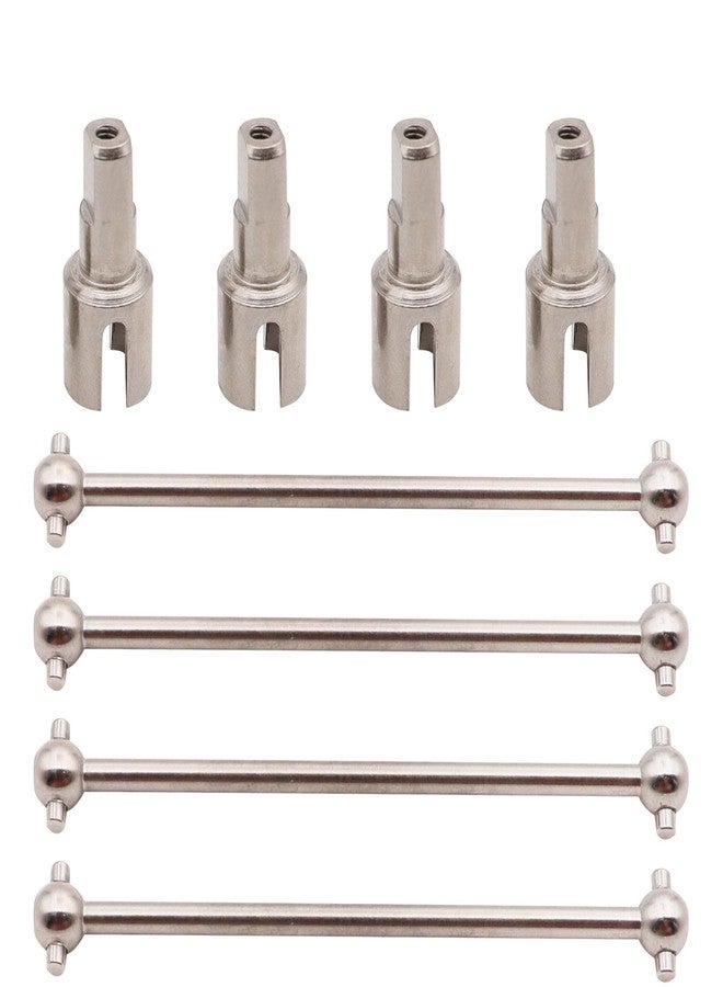 Treehobby Metal 4PCS Rear Dogbone shafts & 4PCS Differential Cups RC Cars Upgrade Parts for WLtoys 144001 1/14 RC Car Truck Buggy Replacement Accessories - Image 3